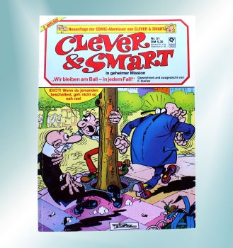 Clever & Smart in geheimer Mission Comic Album Nr. 51 (2. Auflage): Wir bleiben am Ball - in jedem Fall